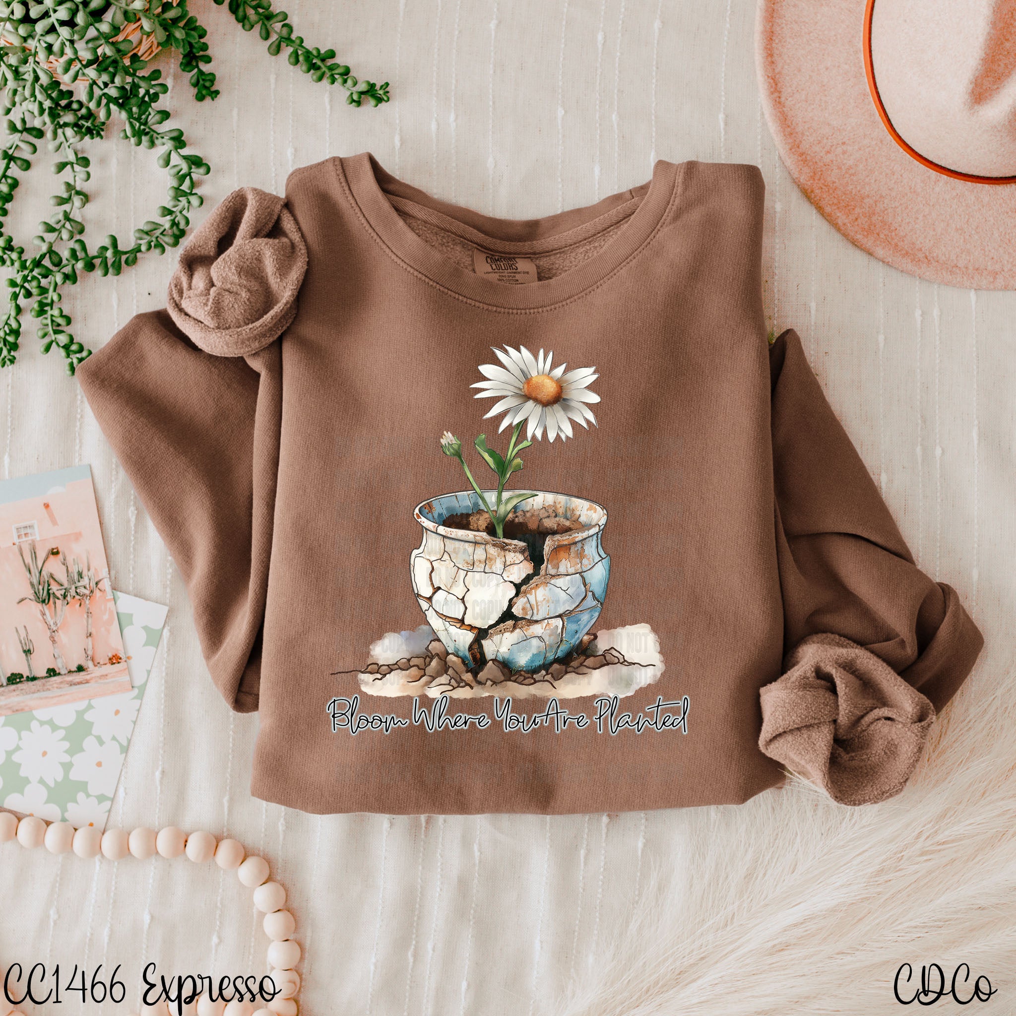 Bloom Where You Are Planted Pot 5806 DTF