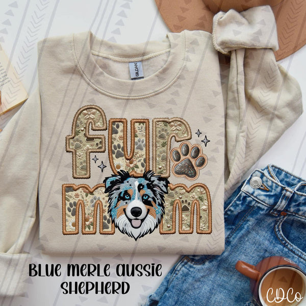 Fur Mom Dog Faux Embroidery DTF (5 of 6)