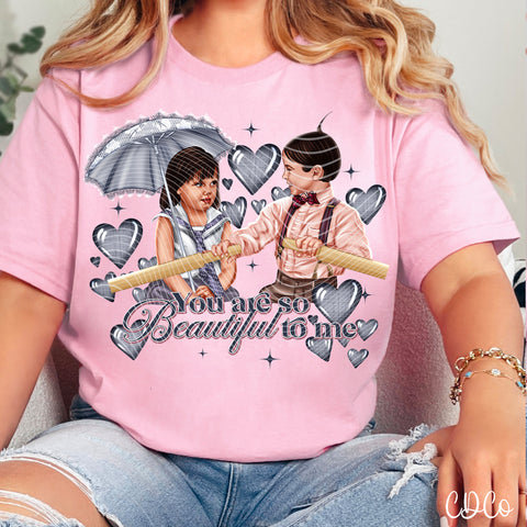 Blue Darla and Alfalfa 3389 DTF