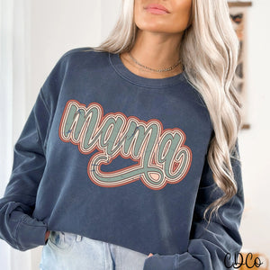 Boho Mama Scroll DTF