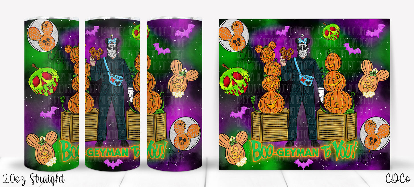 Boo_Geyman to You Tumbler SUBLIMATION
