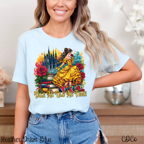 Book Princess Tale DTF