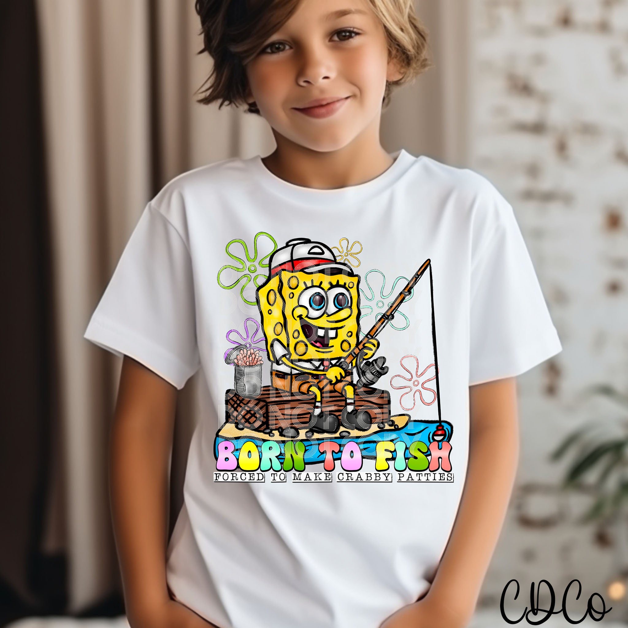 Born to Fish SB DTF