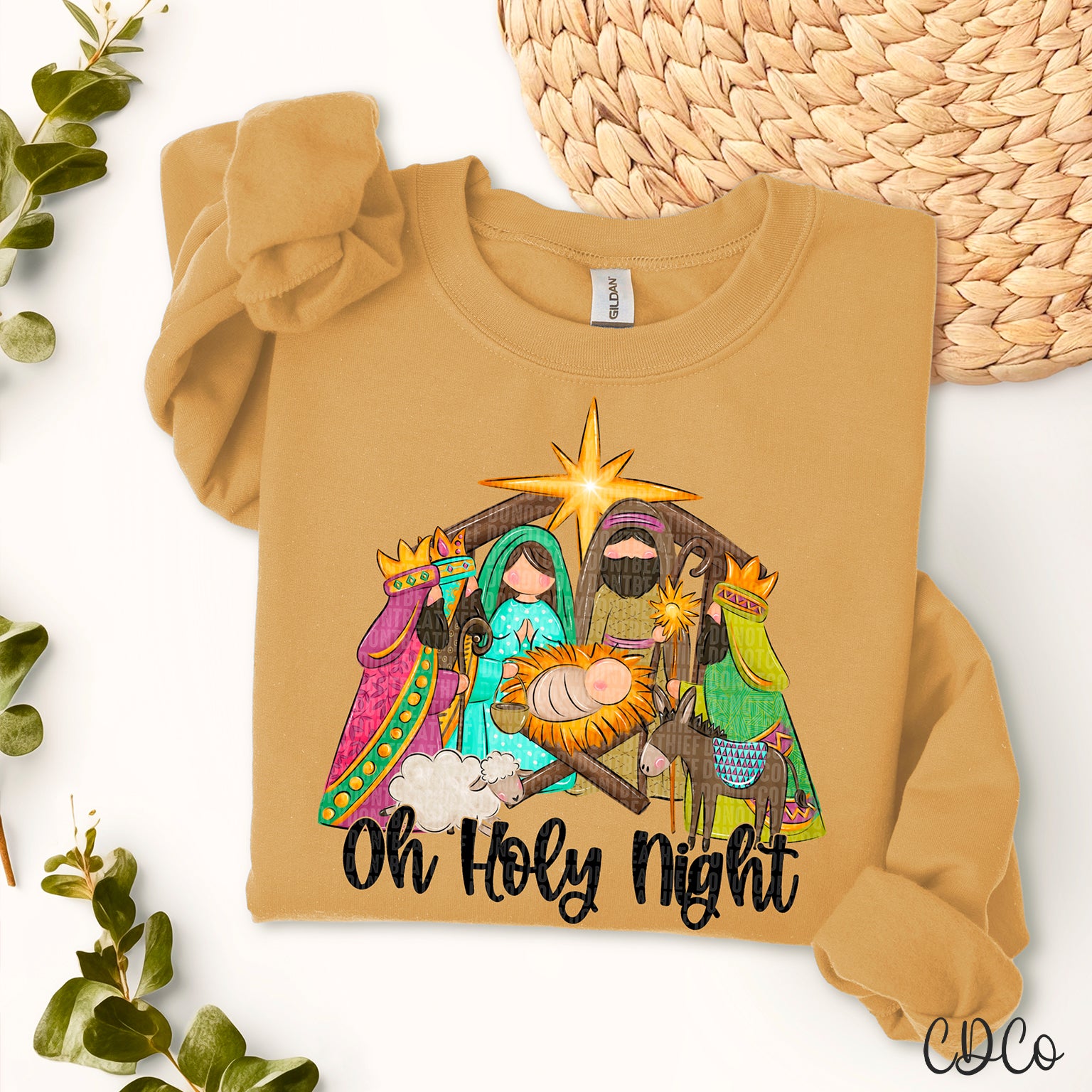 Bright Oh Holy Night 2140 DTF