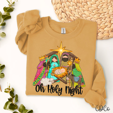 Bright Oh Holy Night 2140 DTF