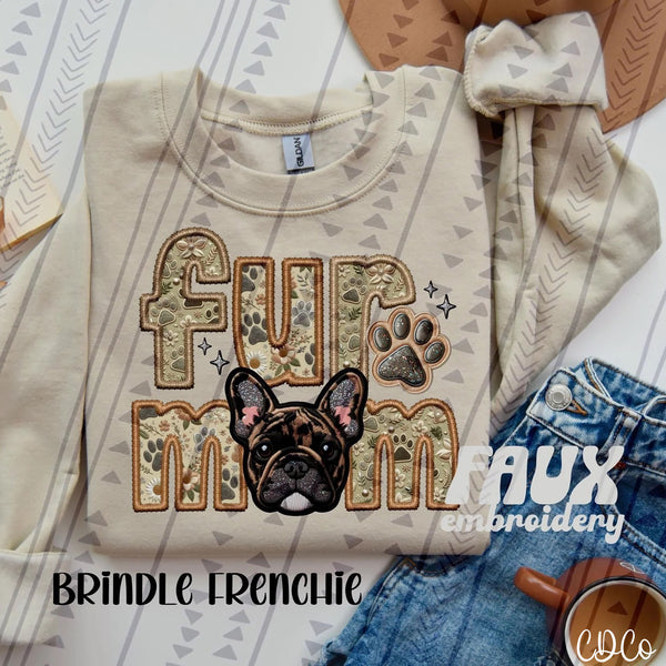 Fur Mom Dog Faux Embroidery DTF (4 of 6)