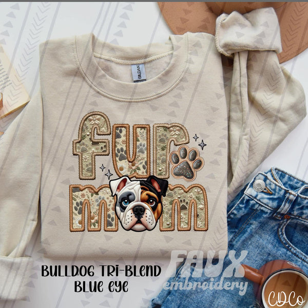 Fur Mom Dog Faux Embroidery DTF (5 of 6)