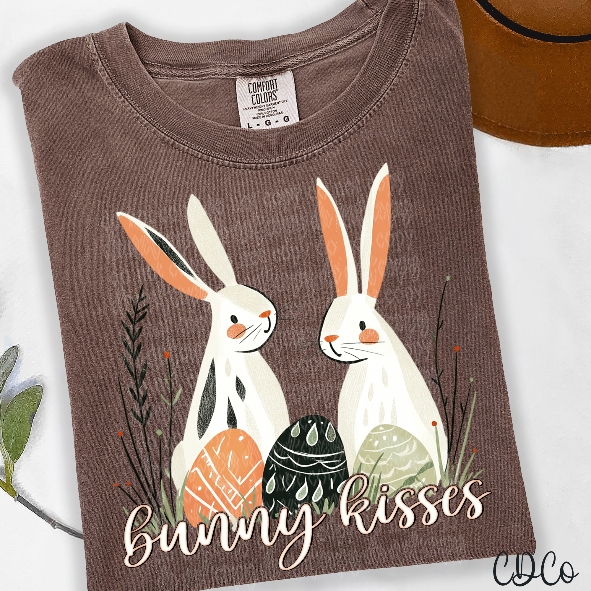 Bunny Kisses Vintage 2912 DTF