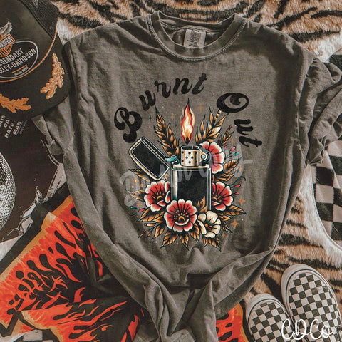 Burnt Out DTF