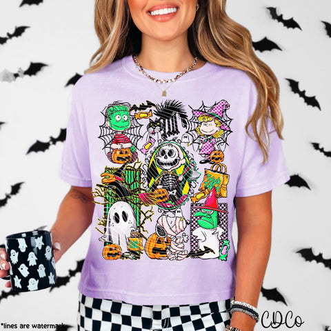 Halloween CB Collage Bright 5665 DTF