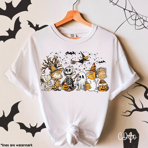 Halloween CB Character Spread 5673 DTF