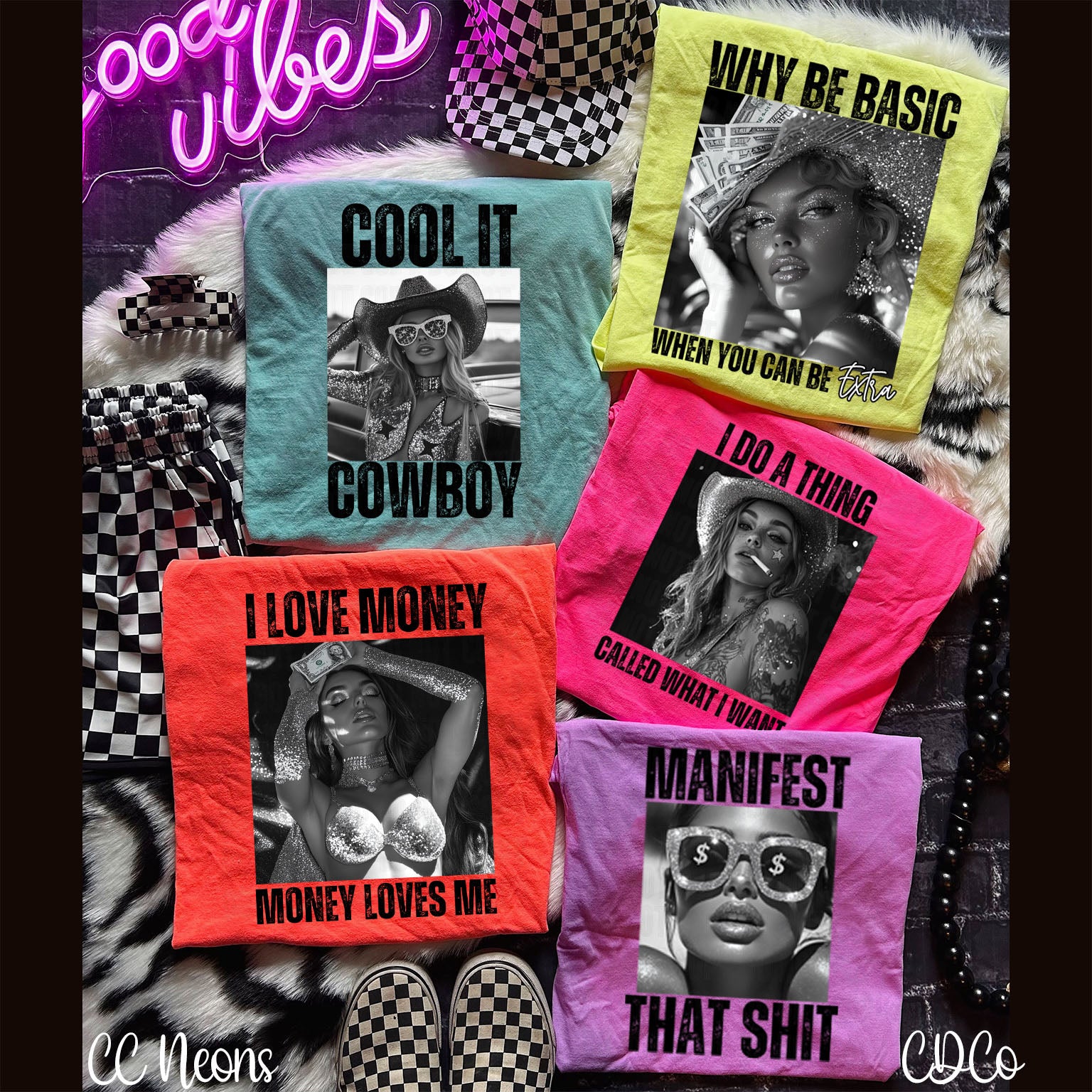 BW Snarky NSFW Bling DTF
