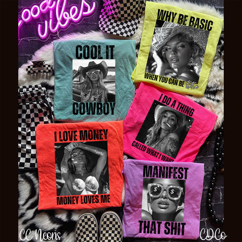 BW Snarky NSFW Bling DTF