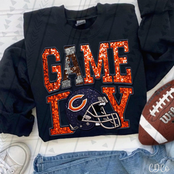 Game Day Faux Football Teams DTF 1 of 2