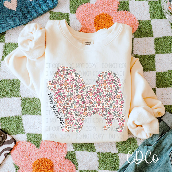 Dog Mom Floral 5 of 6 DTF