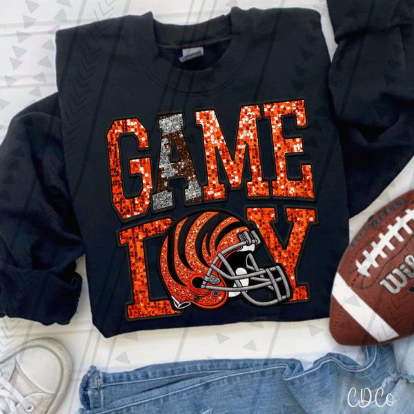 Game Day Faux Football Teams DTF 1 of 2