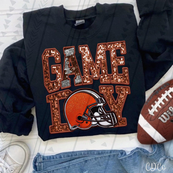 Game Day Faux Football Teams DTF 1 of 2