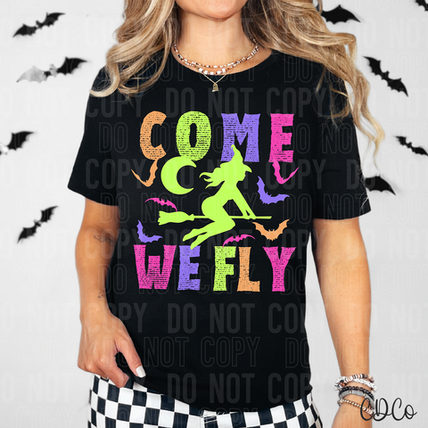 Come We Fly Bright 6314 DTF