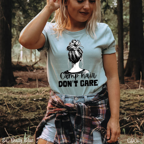 Camp Hair Don't Care DTF