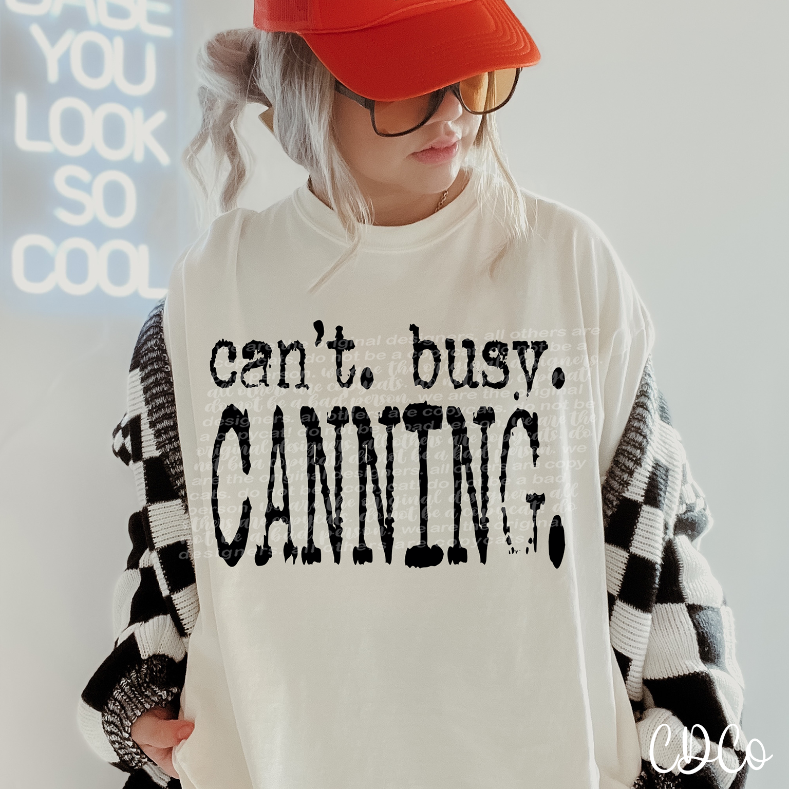 Can't Busy Canning 6544 DTF