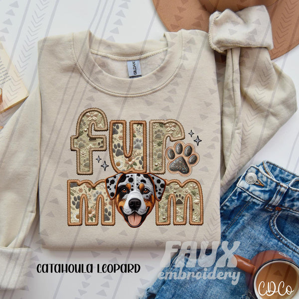 Fur Mom Dog Faux Embroidery DTF (5 of 6)