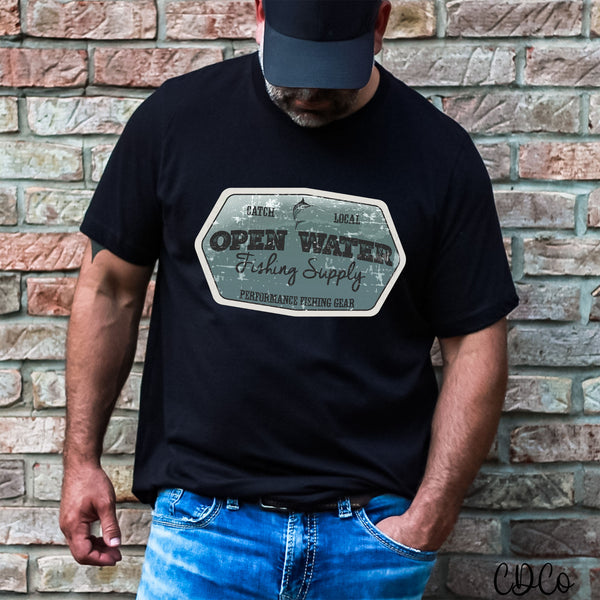 Catch Local Open Water Fishing Supply DTF