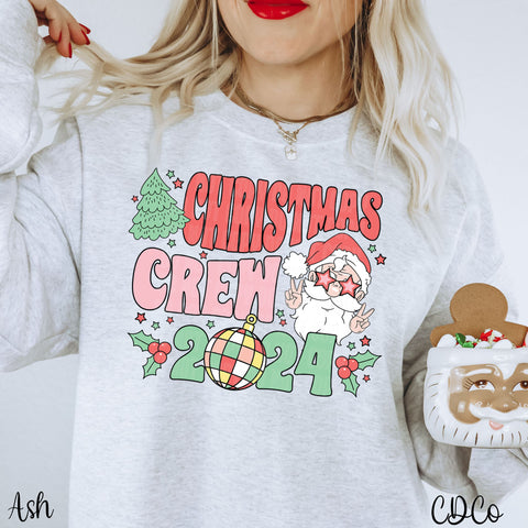 Christmas Crew Santa 2024 DTF