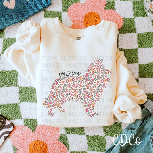 Dog Mom Floral 5 of 6 DTF