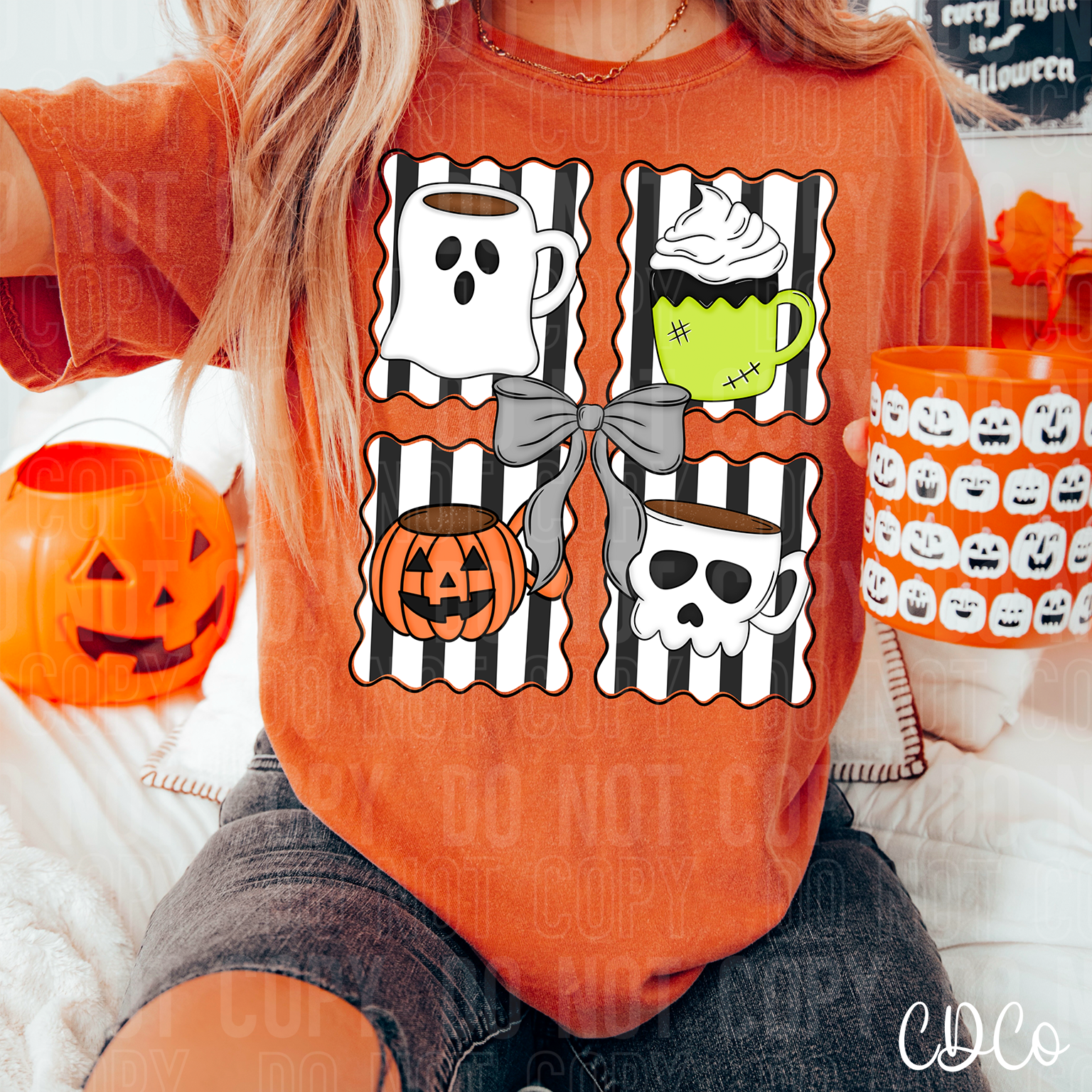 Coquette Halloween Mugs 6469 DTF