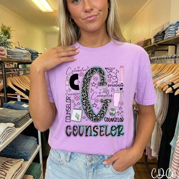 Pastel School Occupations Collage (7 options) DTF