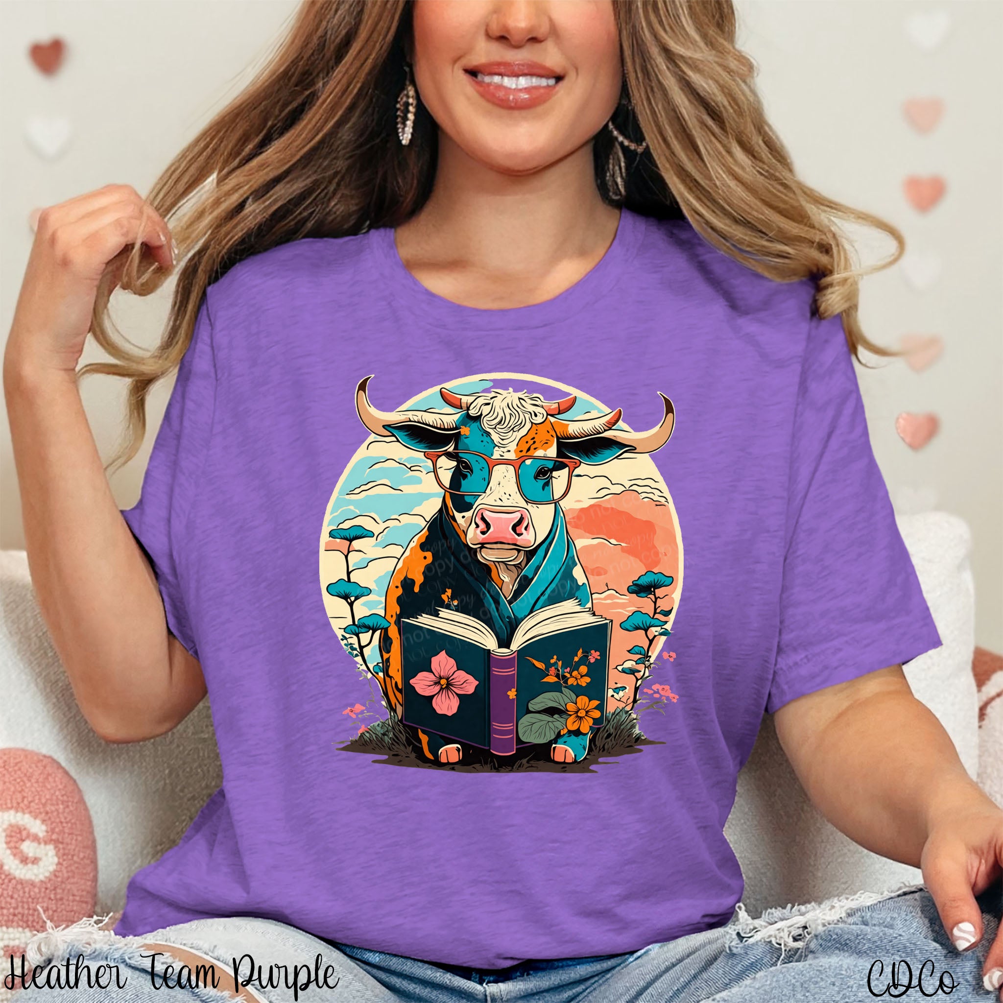 Reading Cow DTF