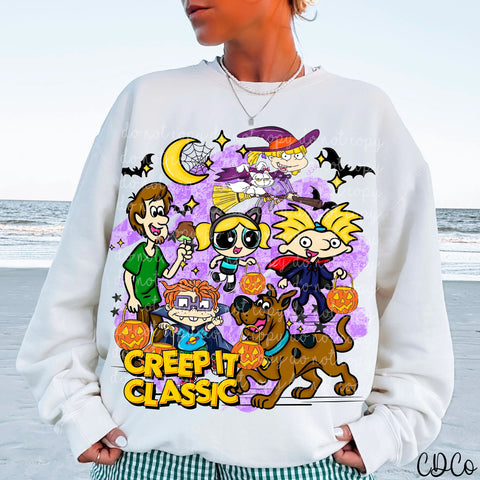 Creep It Classic Characters 5858 DTF