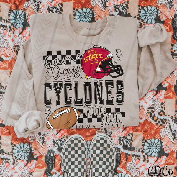 Touchdown Game Day Football College DTF