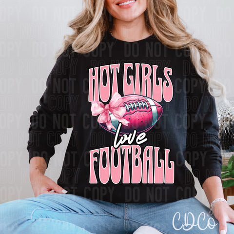 Hot Girls Love Football 2553 DTF