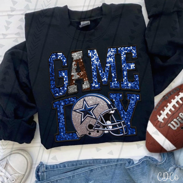 Game Day Faux Football Teams DTF 1 of 2