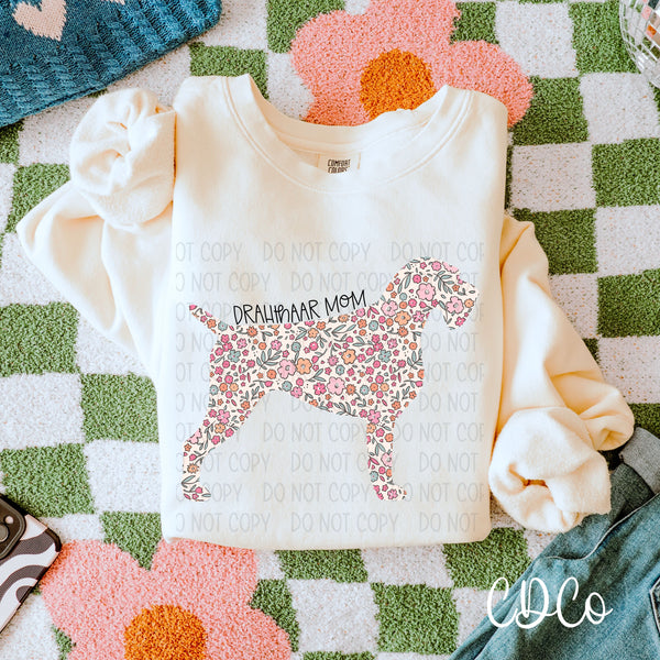 Dog Mom Floral 5 of 6 DTF