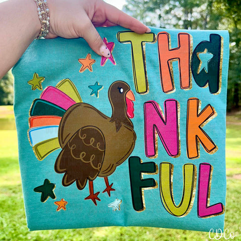 Thankful Turkey Dark 10053 DTF