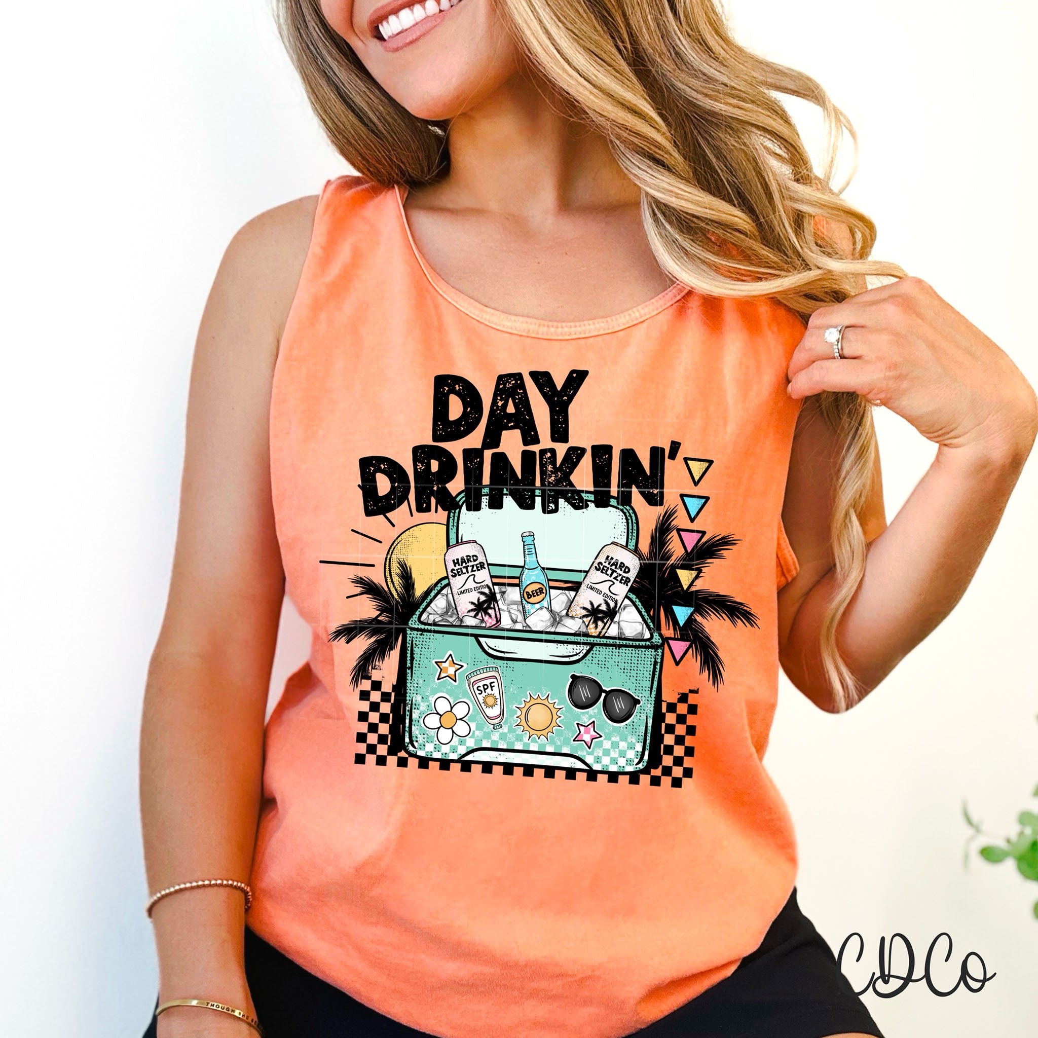 Day Drinkin Cooler 5535 DTF