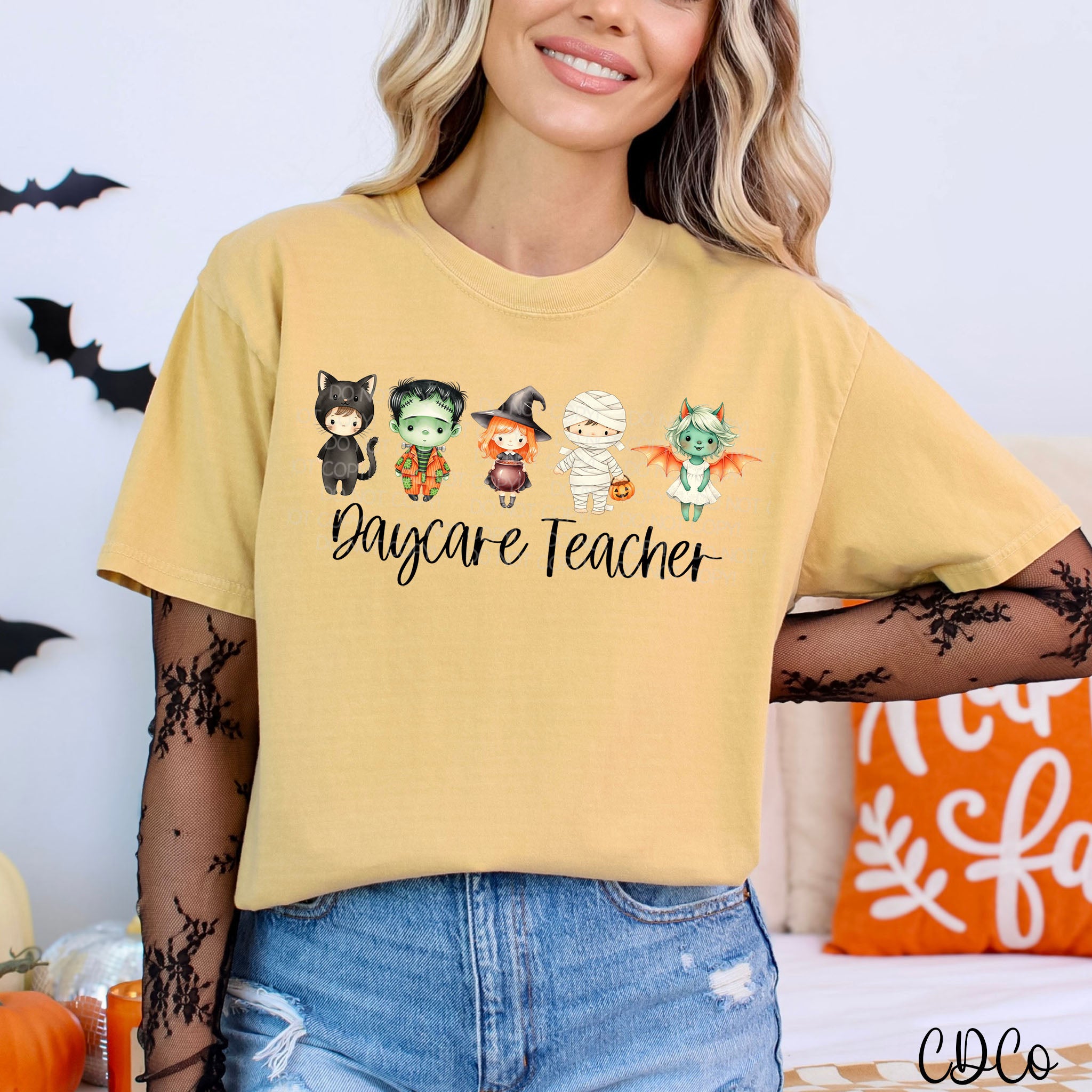 Daycare Teacher Black 5981 DTF