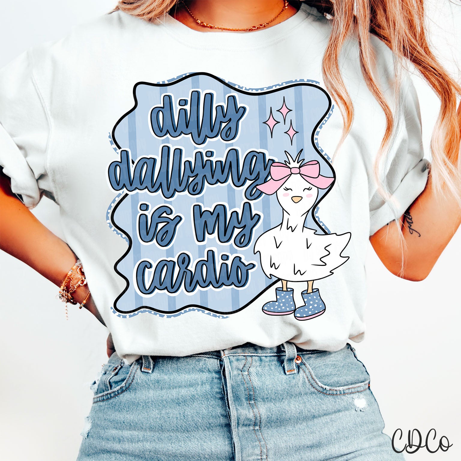 Dilly Dallying Is My Cardio 6227 DTF