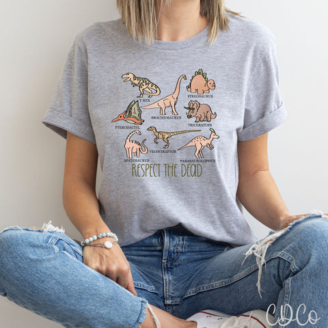 Dinos Respect the Dead DTF