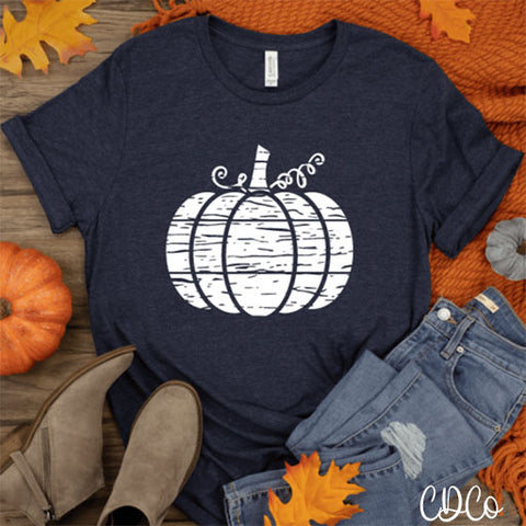 Distressed Pumpkin - White (325°)