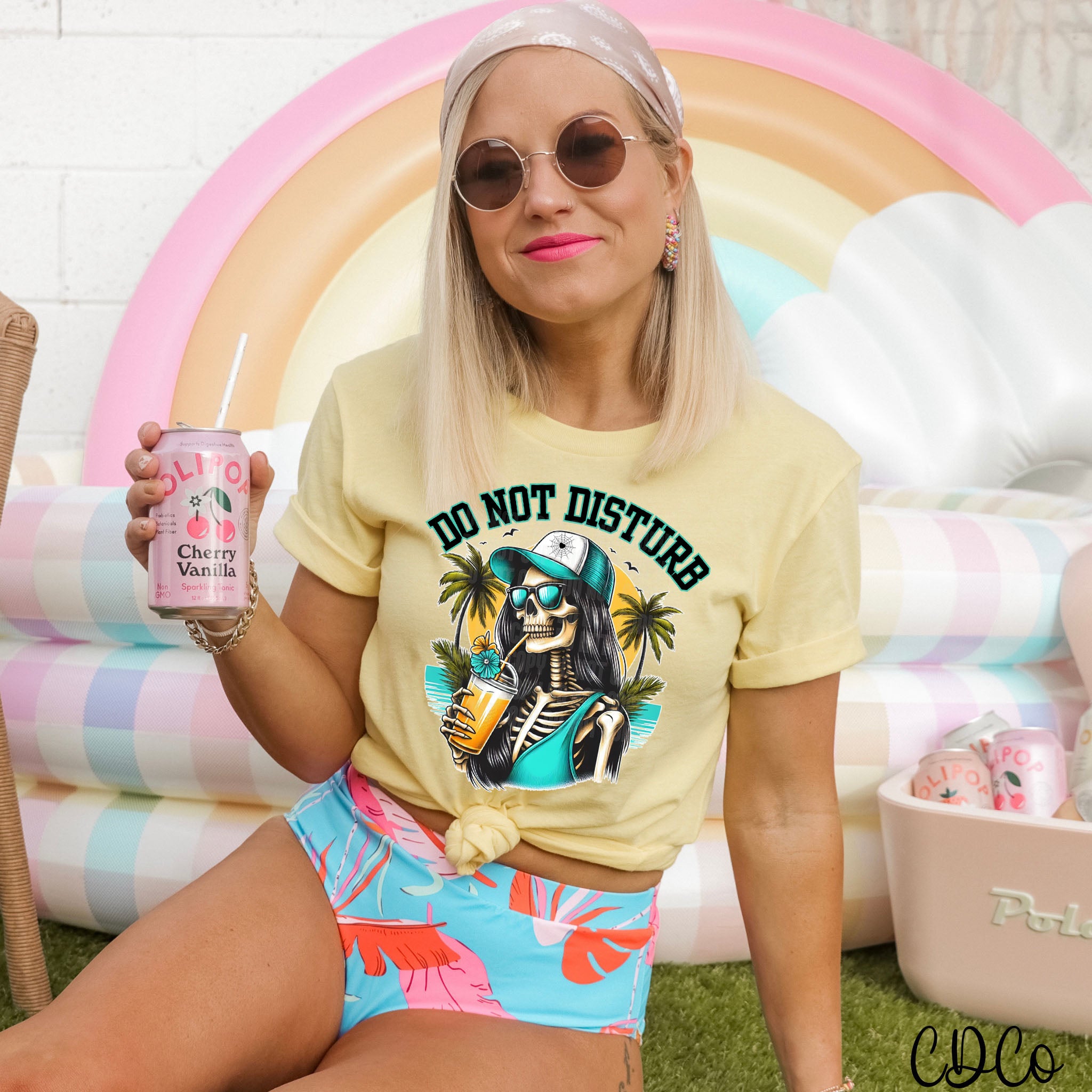 Skellie Summer Do Not Disturb DTF