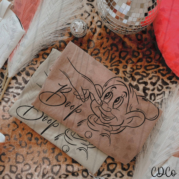 Boop Characters DTF *TRANSFER WILL BE BLACK UNLESS ANOTHER IS REQUESTED*