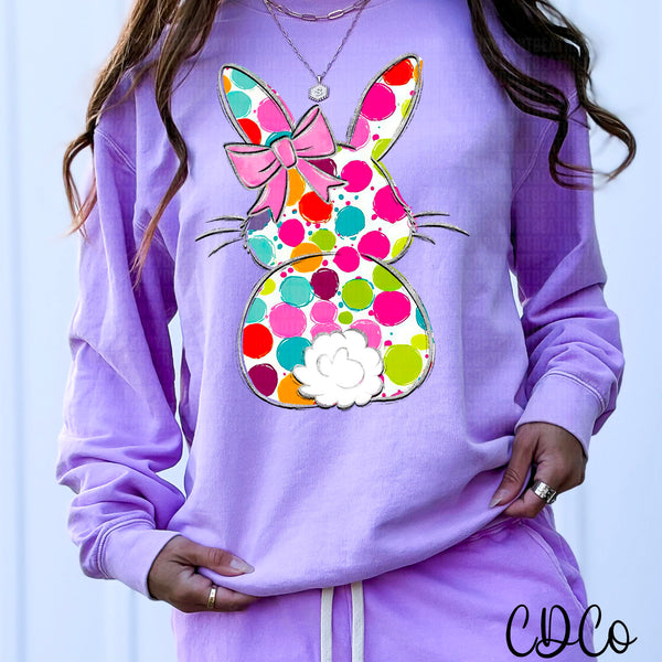 Dotted Easter Bunny 3592 DTF