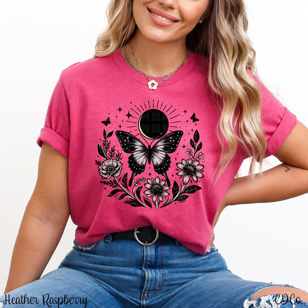 Eclipse Butterfly DTF