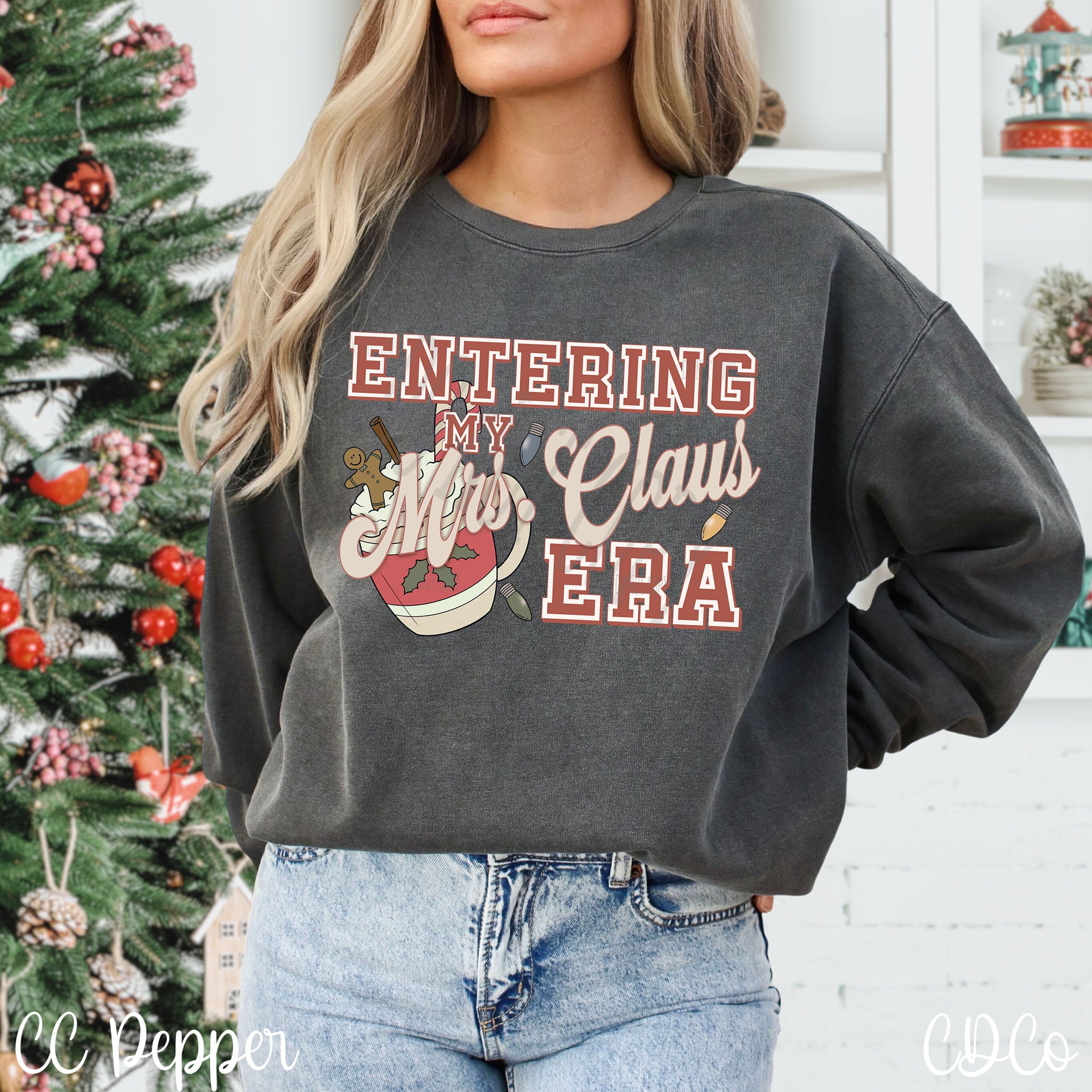 Entering My Mrs. Claus Era DTF