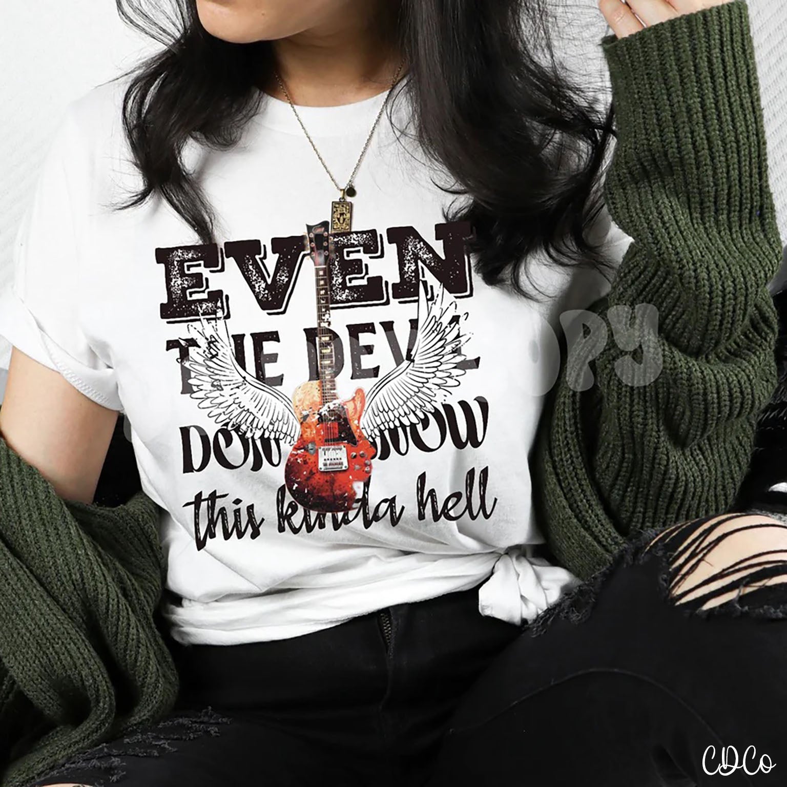 Even the Devil DTF