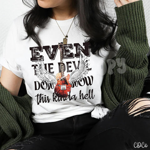 Even the Devil DTF