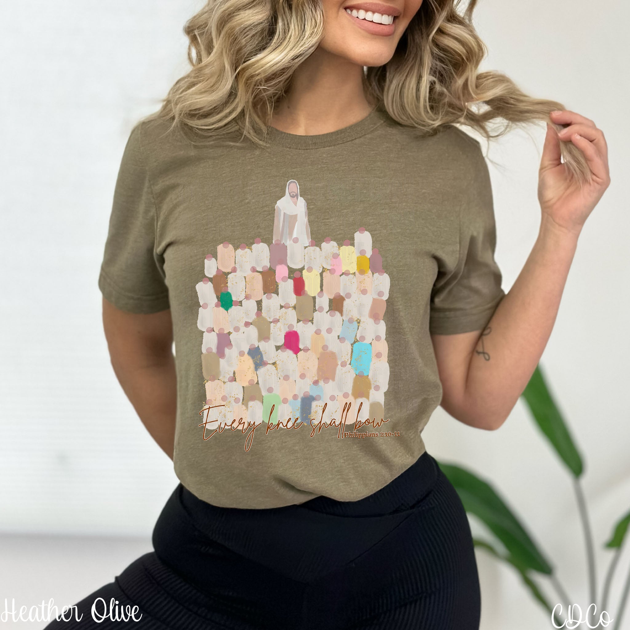 Every Knee Shall Bow Neutrals 2769 DTF